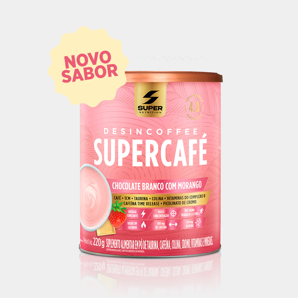 Supercafé Chocolate Branco com Morango