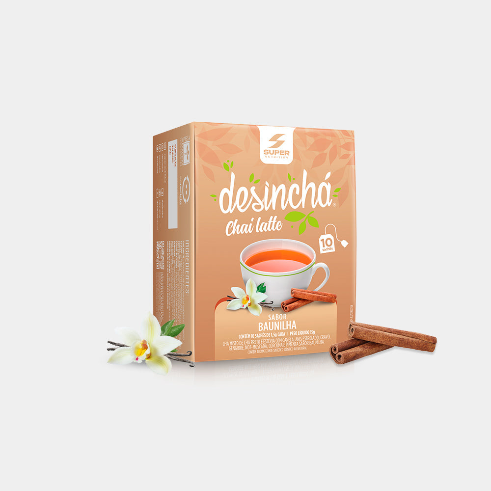 Desinchá Chai Latte Baunilha (10 sachês)