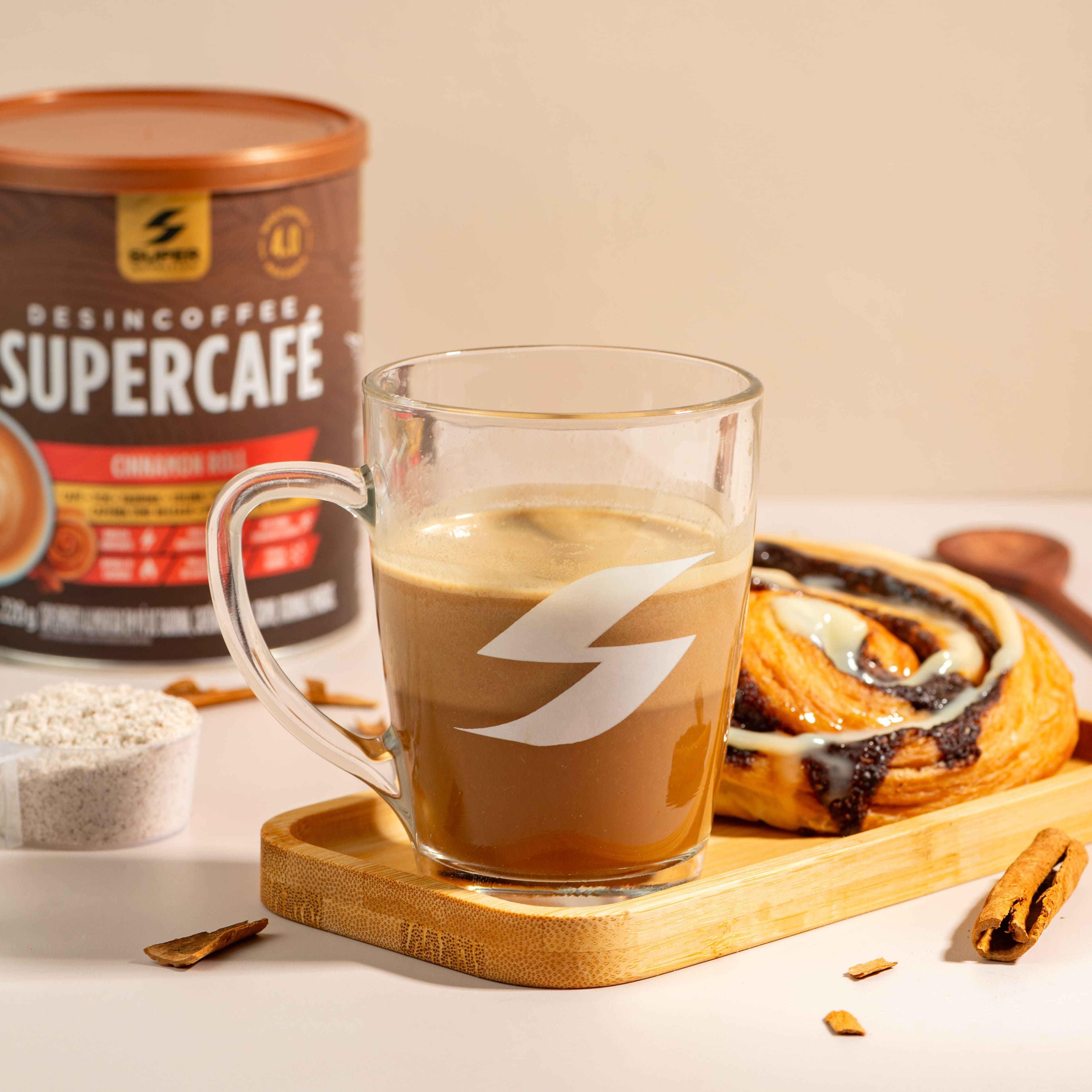 Supercafé Cinnamon Roll