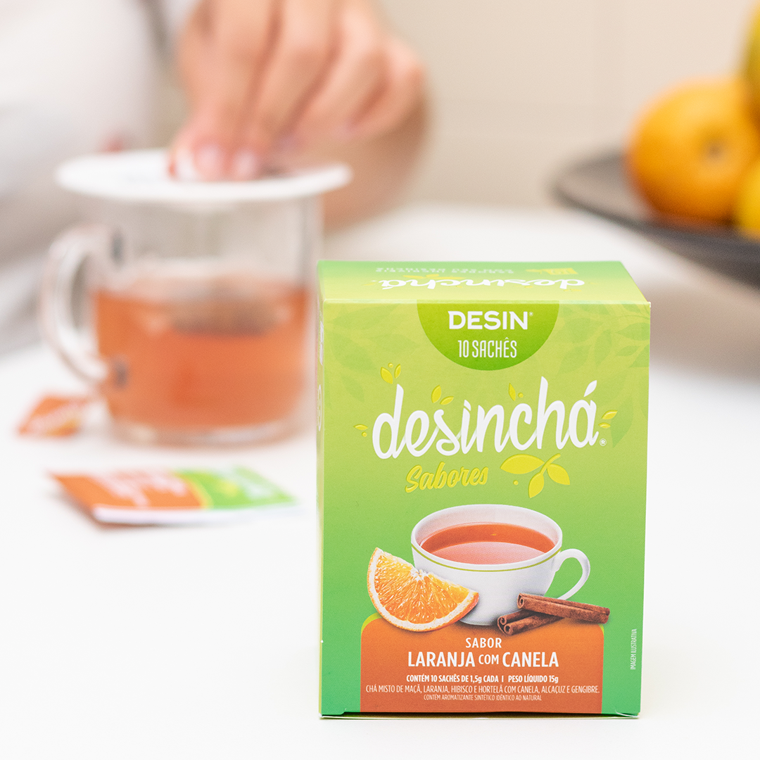 Desinchá Laranja com Canela (10 sachês)