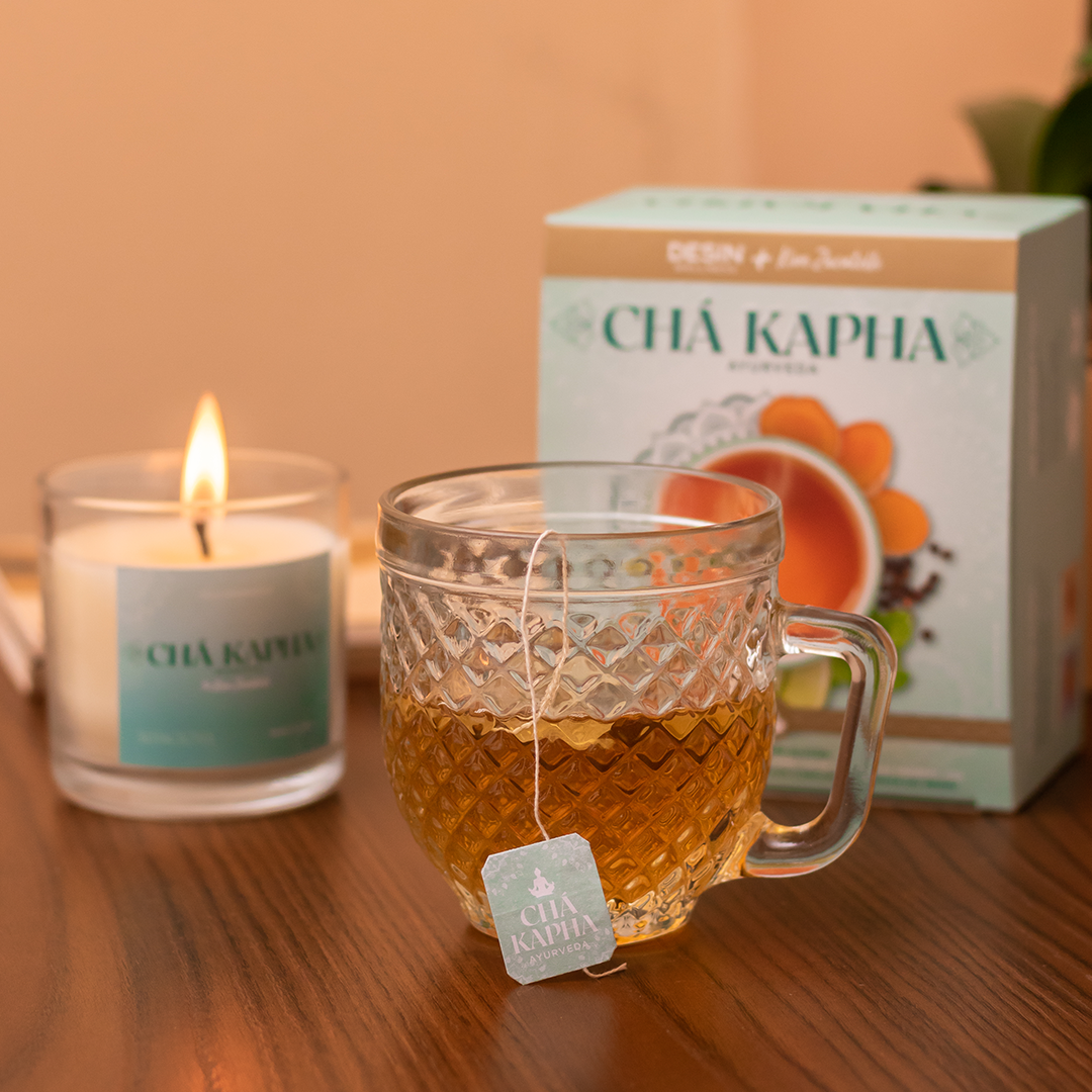 Chá Ayurveda Kapha by Kim Zucatelli (30 sachês)