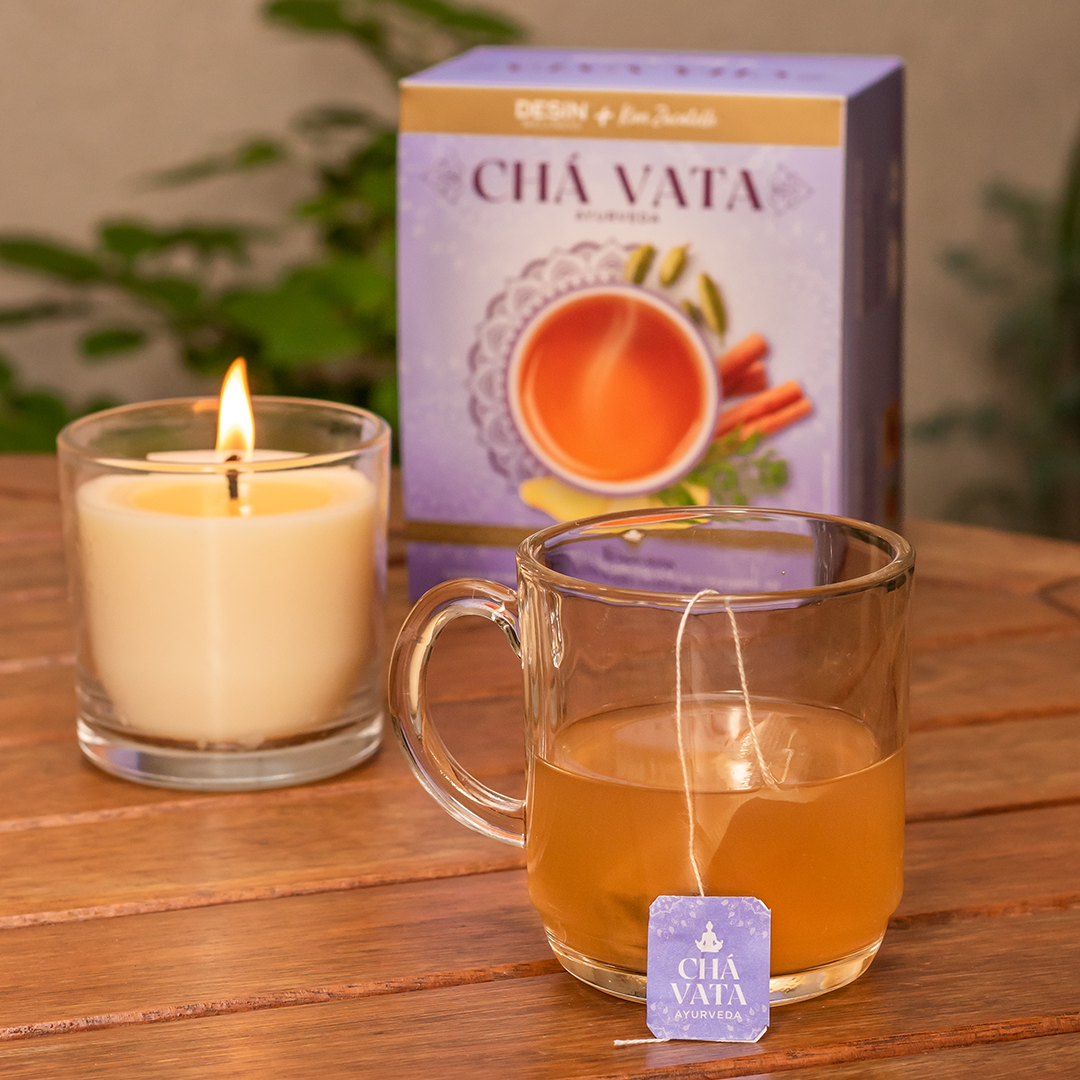 Chá Ayurveda Vata by Kim Zucatelli (30 sachês)