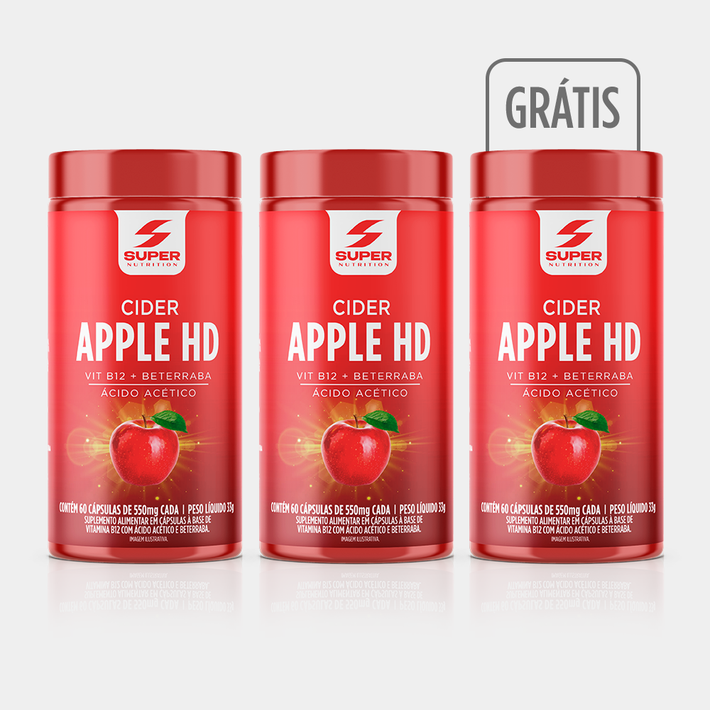 Compre 2 Leve 3 Super Apple Cider HD (60 cápsulas)