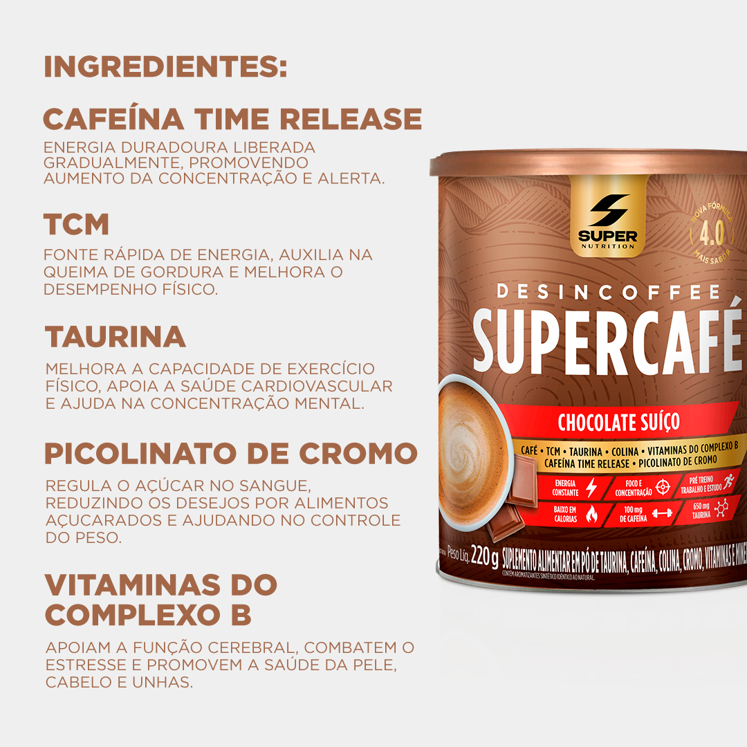 Supercafé Chocolate Suíço