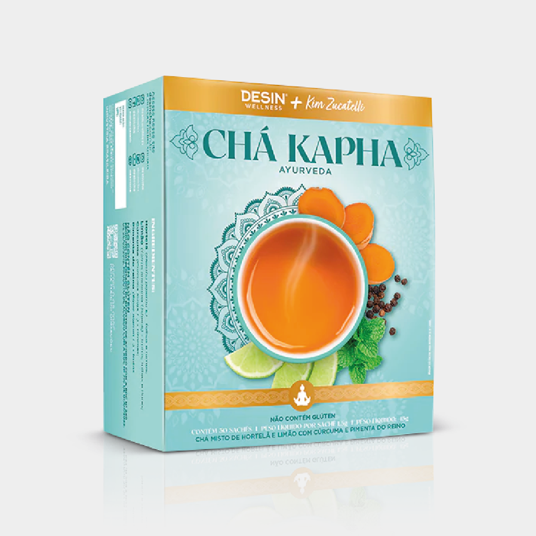 Chá Ayurveda Kapha by Kim Zucatelli  (30 sachês)
