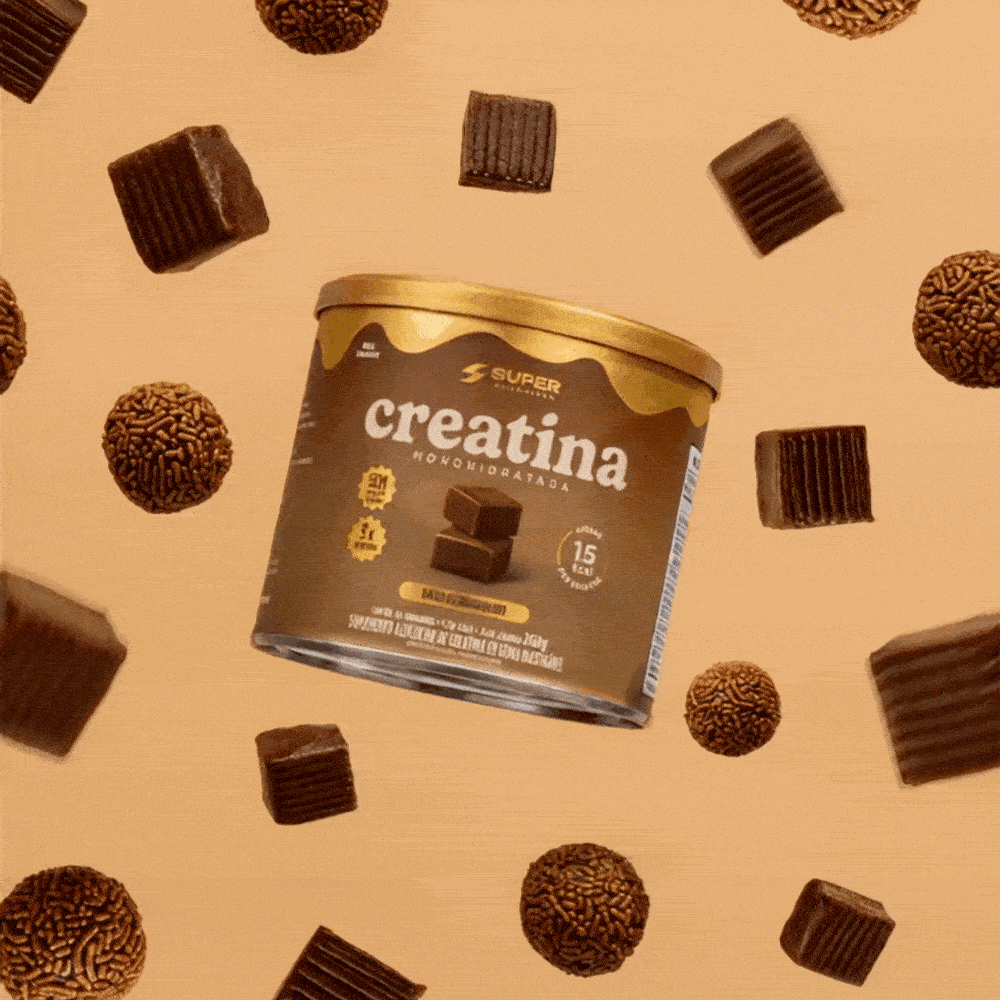 Caramelo de Creatina sabor Brigadeiro (40 unidades)